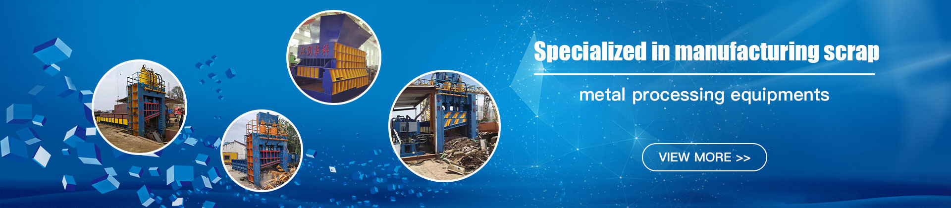 Quality Scrap Metal Baler Machine factory