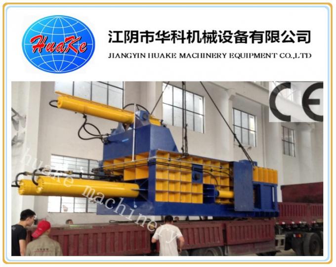 CE SGS Scrap Metal Baling Press , Y81f-315 Scrap Metal Recycling Machine 2