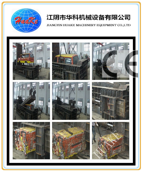 Y8F-400A 90KW CE Scrap Metal Baling Press Machine 2
