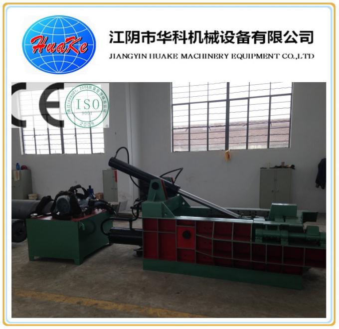 160 Ton Scrap Metal Compactor , Scrap Metal Baling Press Machine 0
