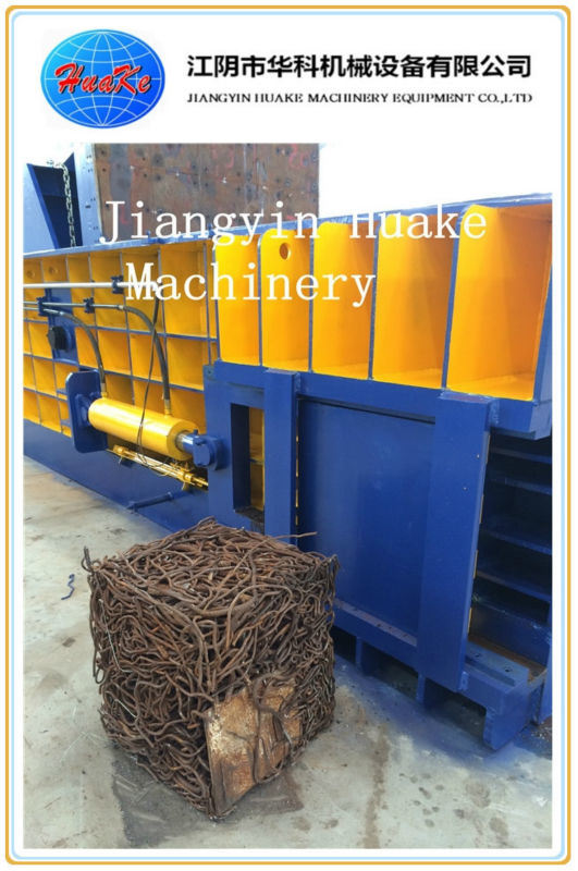 315 tons power  	High Efficiency Hydraulic Automatic Balers for scrap metal 1