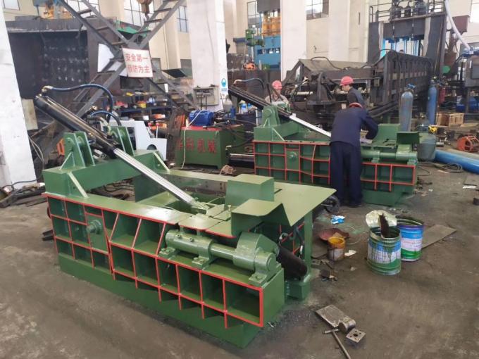 economical easy to operate 	Y81-125 Hydraulic Scrap Metal Baler  for light scrap metal  UBC cans baler 2