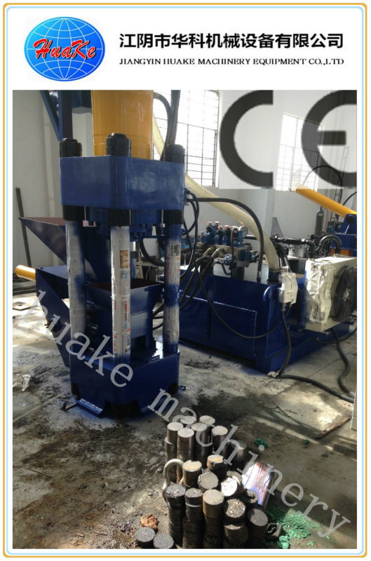 CE SGS Scrap Metal Briquette Press , 800kg/H Steel Briquetting Machine 0