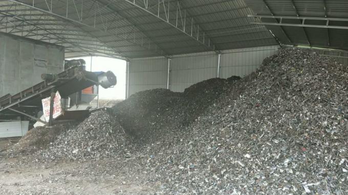 1500KW Scrap Metal Crusher , Mini Scrap Metal Shredder 6