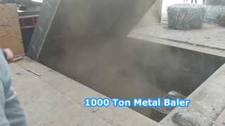 Scrap Metal Baler Machine