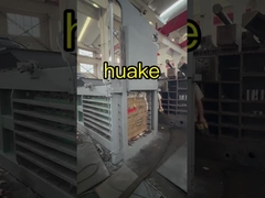 hpm -125 horizontal baler machine for cardbaord,plastic,