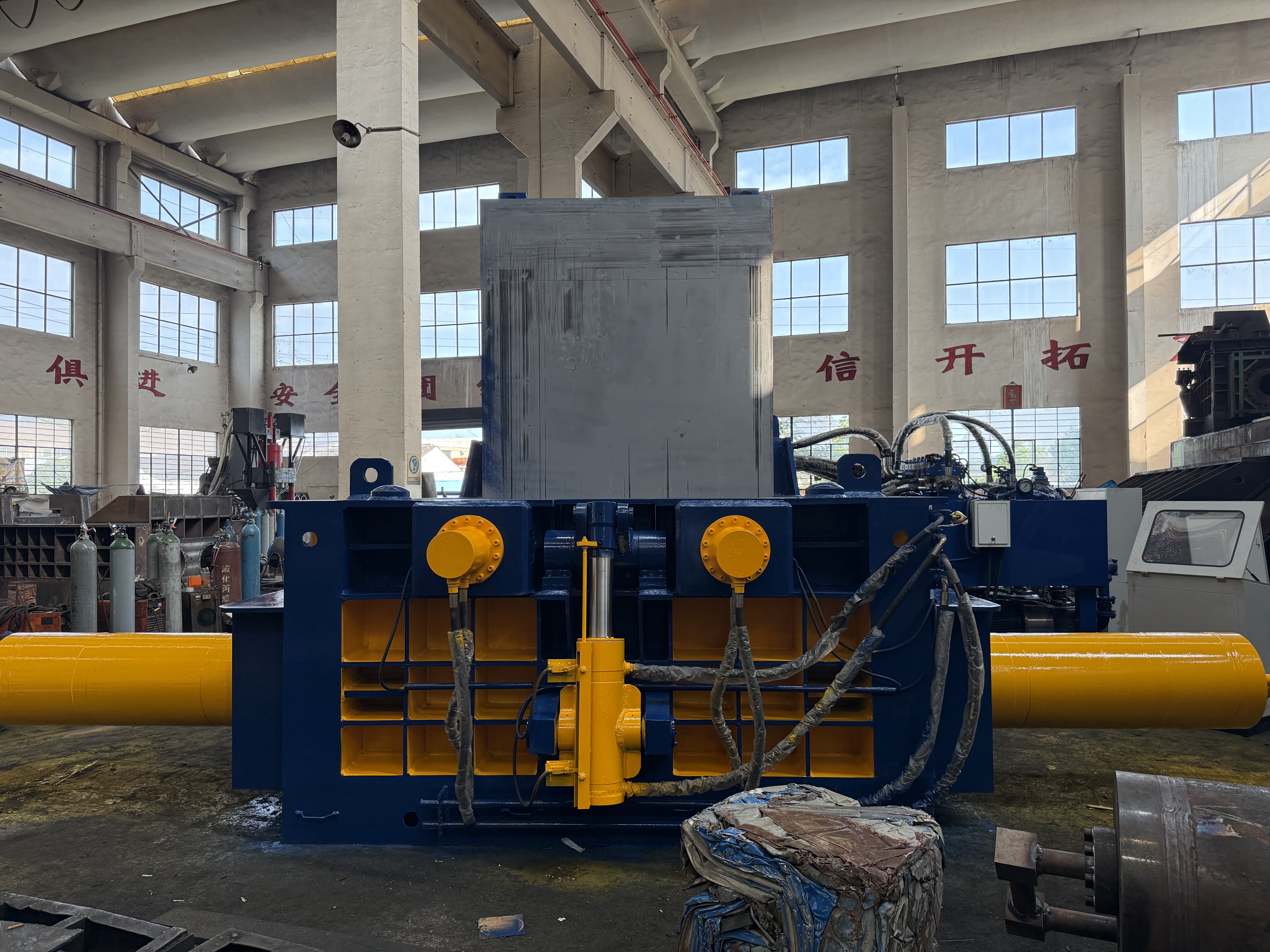 Latest company blogs about Indian Recycling Plant Upgrades Production with Two Y81-315 Hydraulic Metal Balers