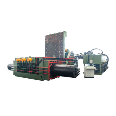 Buy Automatic 225KW Metal Waste Baling Machine With PLC And Remote Control online manufacture