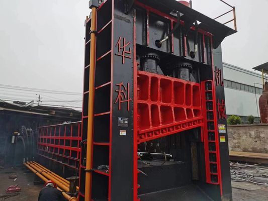 Buy PLC Automatic Control Scrap Metal Shearing Machine With 2 Remote Controls High Efficiency online manufacture