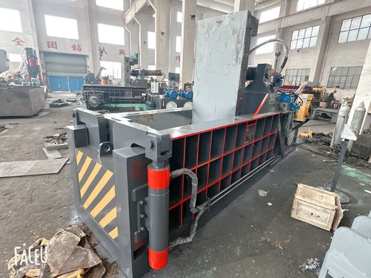 Buy Heavy Duty Scrap Metal Baler With 3 Motors Plc Control Remote Control online manufacture