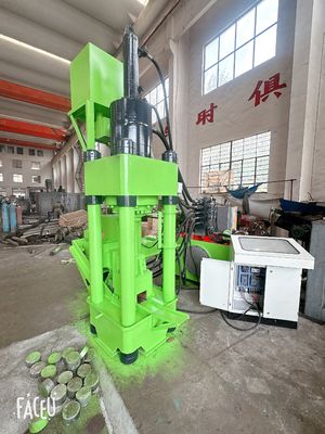 buy Automatic Metal Briquetting Press For Briquette Size 100-120mm online manufacture