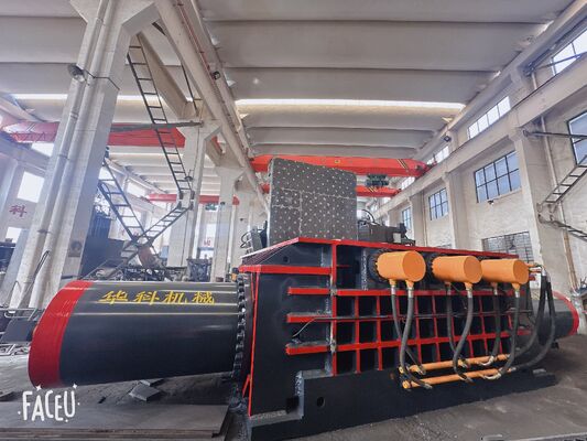 Buy 1000 Ton Scrap Steel Baler Machine for Heavy-Duty Metal Recycling online manufacture