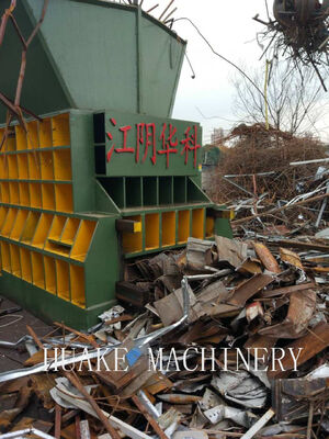 Buy QSW-800 Hydraulic Scrap Metal Box Shear with 8000kN Cutting Force, PLC Automatic Control, and 9-12 Tons/Hour Throughput online manufacture