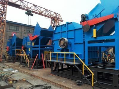Buy 1200HP Hydraulic Scrap Metal Crusher , Industrial Scrap Metal Shredder online manufacture